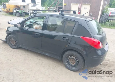 2008 Nissan Versa 1.8S из США, поврежденный, VIN 3N1BC13E18L460590